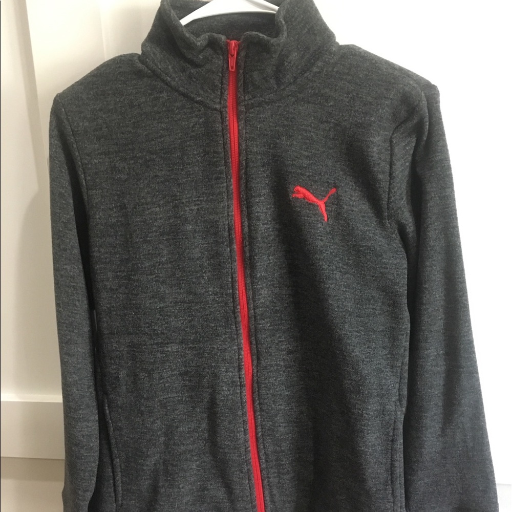 PUMA - YOUTH XL FULL ZIP FLEECE